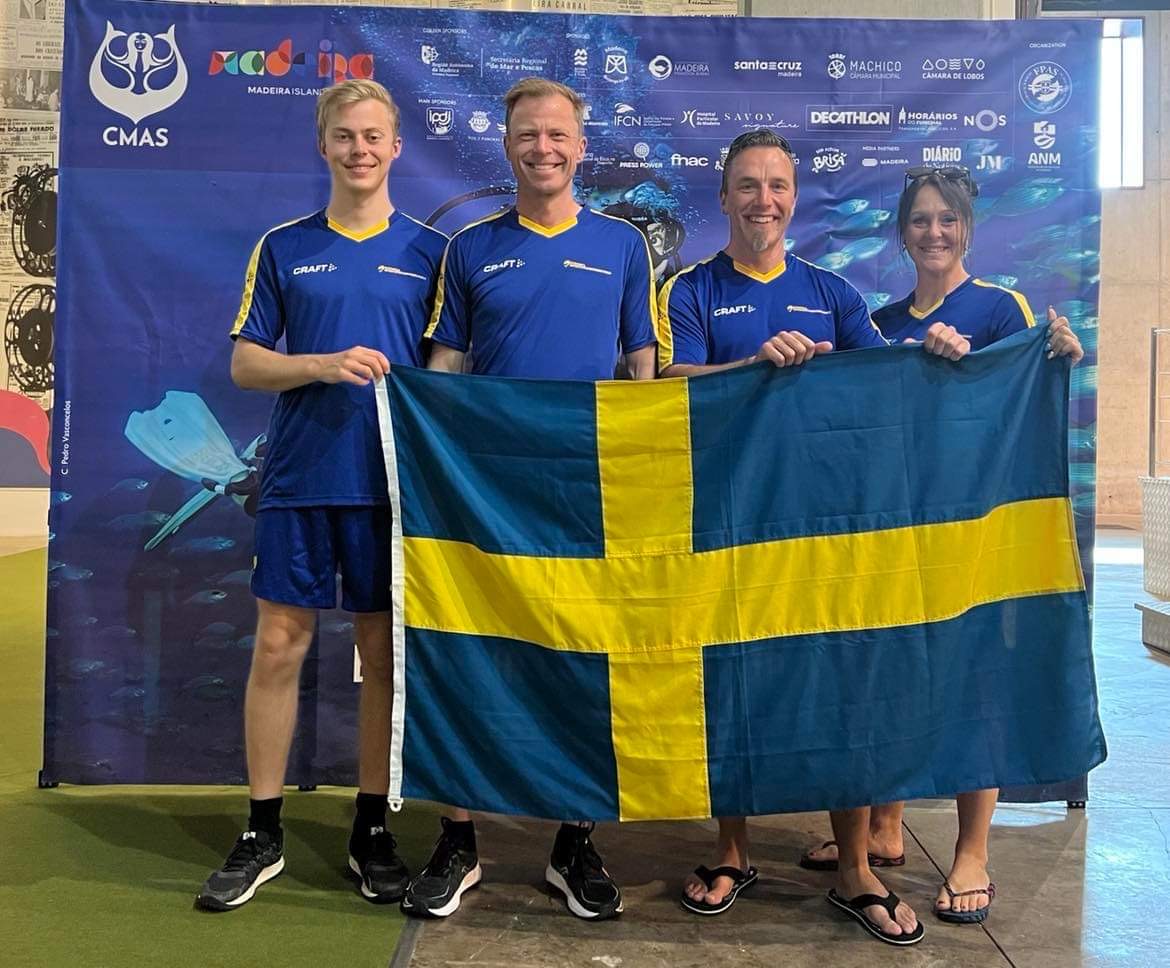 Svenska landslaget i UV-foto, EM 2022